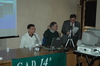 GAD tenutosi a Frasso Sabino il 13-14-15 ottobre 2006 - Roberto Haver e Diego Valeri (socio ASA) con il presidente del GAD