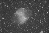 Questa immagine di M27 nella Volpetta &egrave; stata ottenuta da R. Haver sommando tra loro 8 pose da 60 secondi l'una con la CCD Meade sul C8 (F/6.5)
