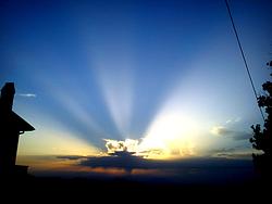 Tramonto, dopo le osservazioni solari