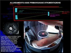 presentazione del nuovo telescopio