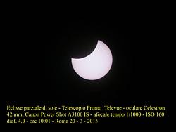 Eclissi di Sole 20 marzo 2015